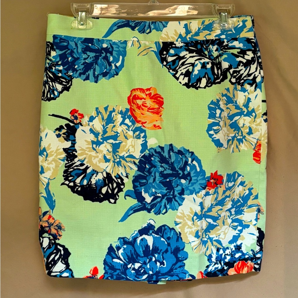 J.Crew Spring Floral Print Skirt